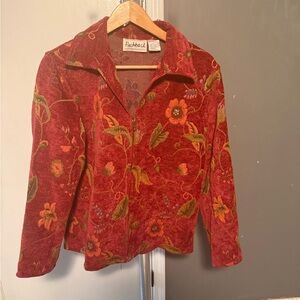 Flashback - Red Floral Blazer